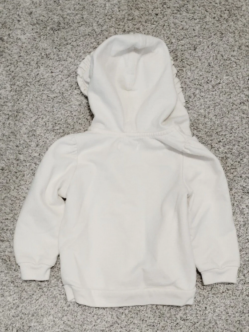 Ralph Lauren Cream Hooded Zip Sweatsuit with Pink Logo